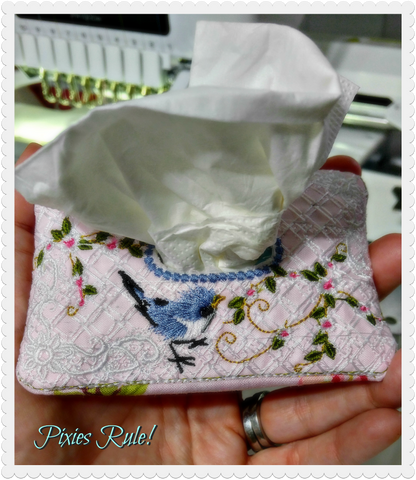 It Is Spring Tissue Holder