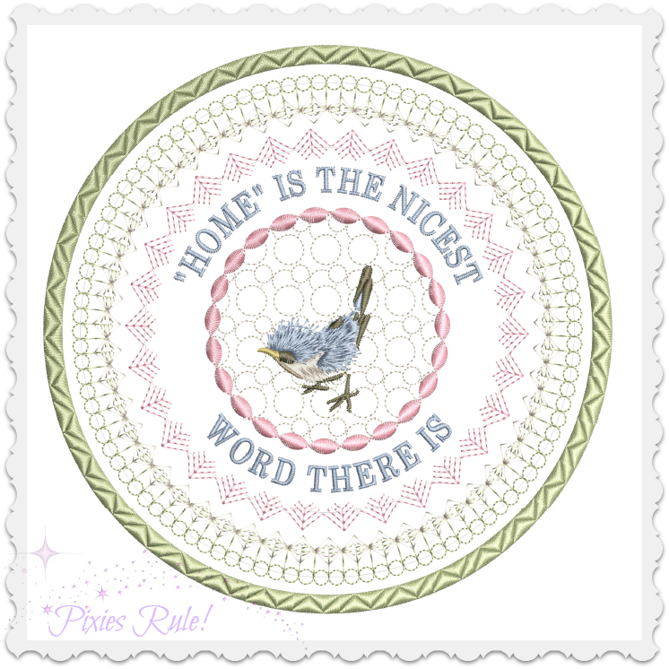 Baby Jay Mug Mat - 6x6