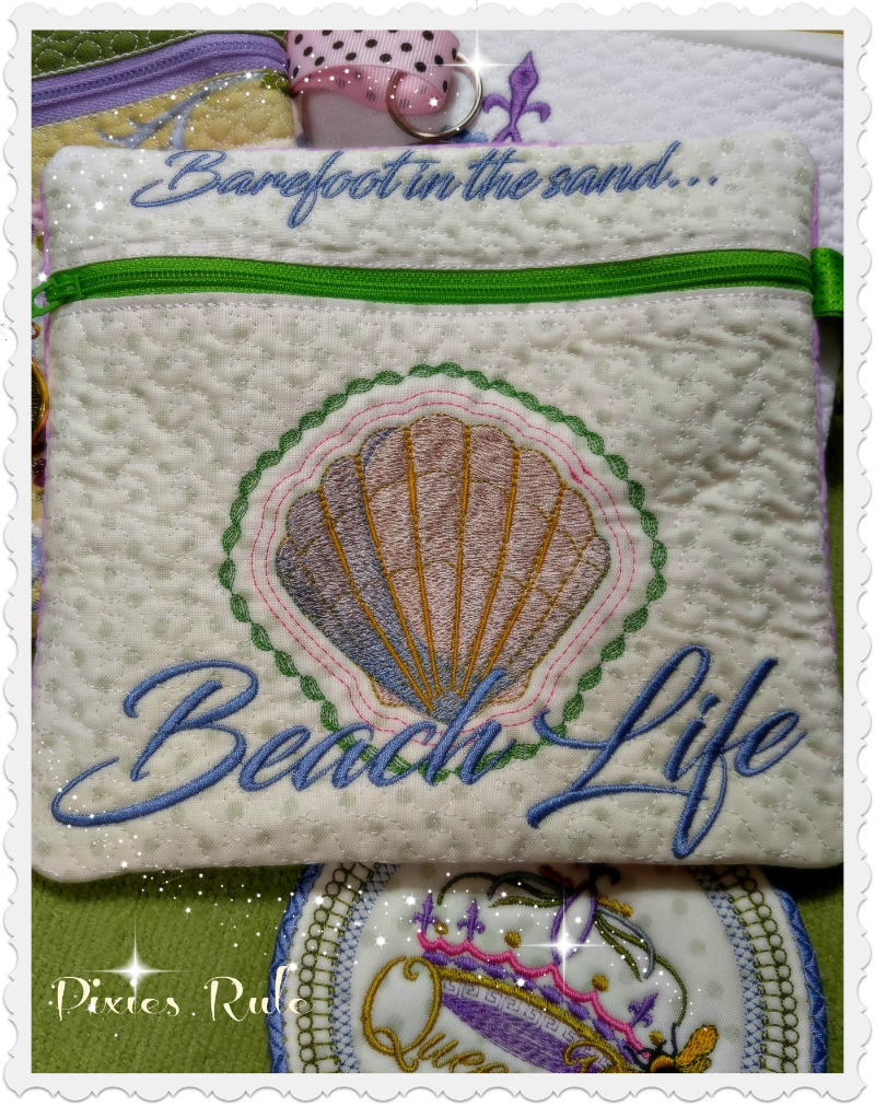 Life's A Beach 8x8 Pouch