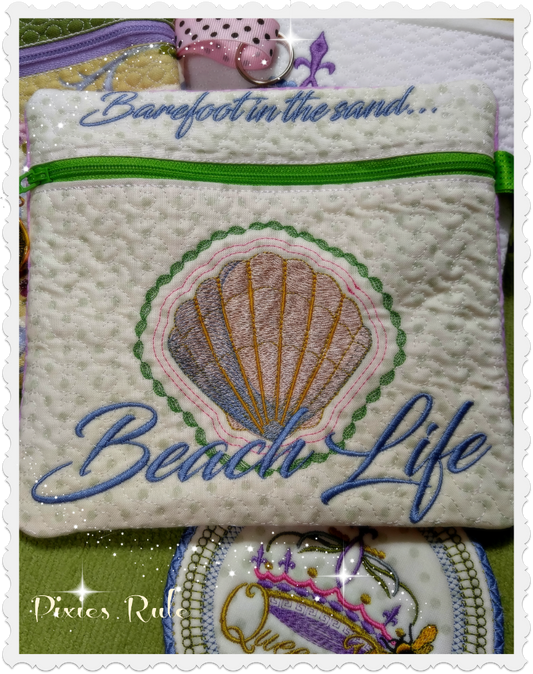 Life's A Beach 8x8 Pouch