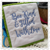 Bee Kind Sticky Note Notepad Cover