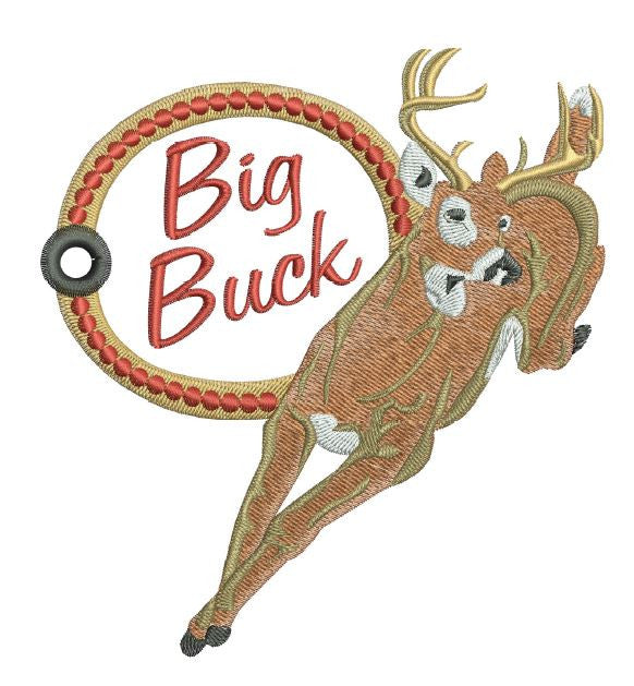 Big Buck Checkbook Cover 8x8