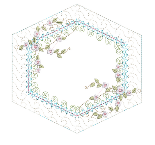 Secret Garden Embellished Singles 5x5