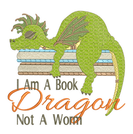 Book Dragon 5x7