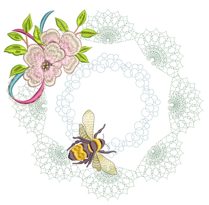 Books Are The Bees Reading Pillow 5x7