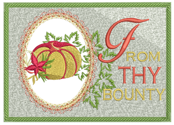 Bountiful Thanksgiving Card