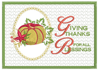 Bountiful Thanksgiving Card