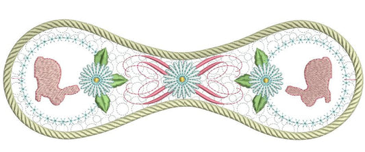 Bunny Hop Fabric Ball 5x7