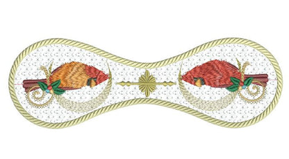 Cardinal Joy Fabric Ball 5x7