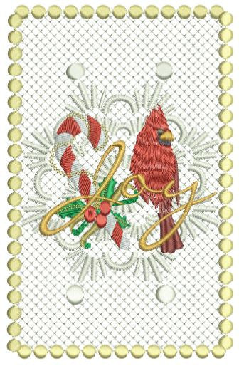 Cardinal Joy Eyeglass Case