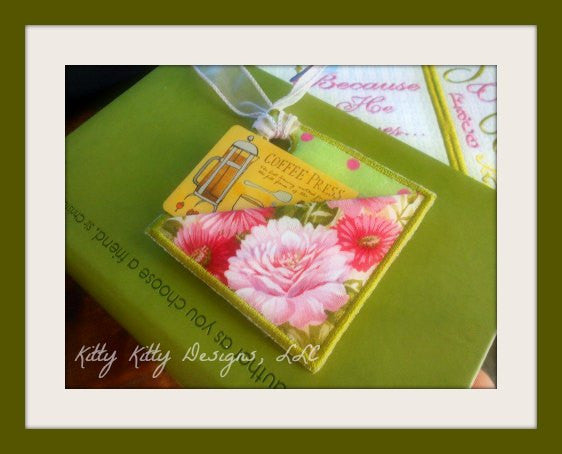 Coffee or Tea Gift Card Holder