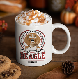 Paws On Your Heart - Beagle Mug