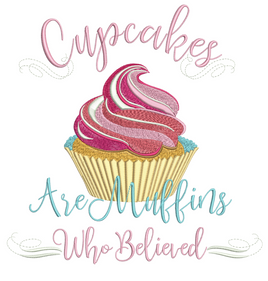Cupcakes Are Muffins 8x8