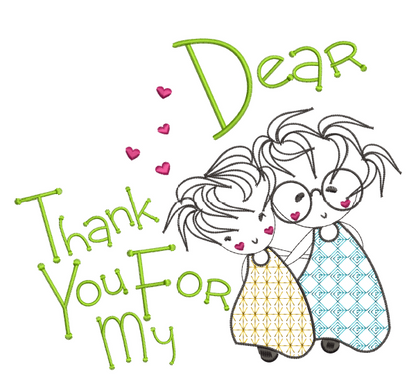 Dear God - Thank You For My Brother 5x7
