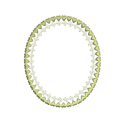 Lady Chatelaine Monogram Frames