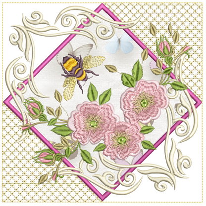 English Garden Quilt 8x8