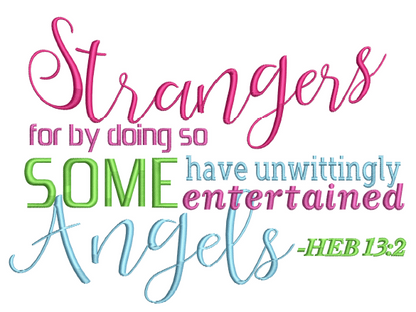 Entertaining Angels Reading Pillow 5x7