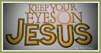 Eyes On Jesus 5x7