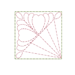 Fairy Dance Girl Quilt 8x8