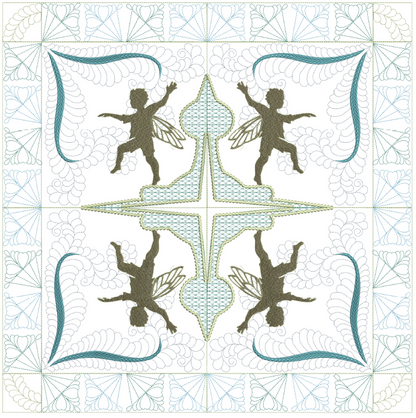 Fairy Frolic Boy Quilt 6x6