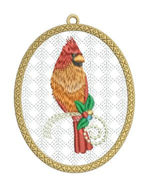 Christmas Cardinal Ornaments