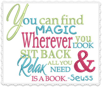 Find The Magic - Seuss 5X5