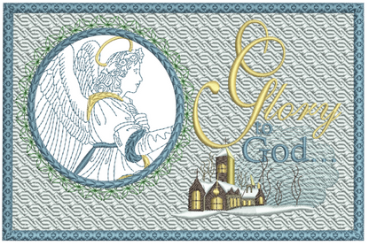 Glory To God - Greeting Card