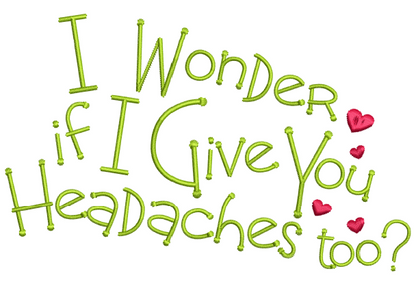 Dear God - Headache 6x6