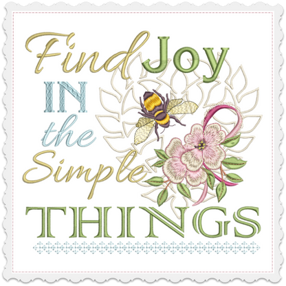 Good Tidings 5x5 Wall Hanging