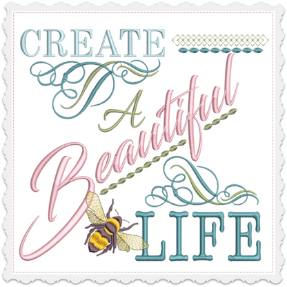 Good Tidings 8x8 Wall Hanging