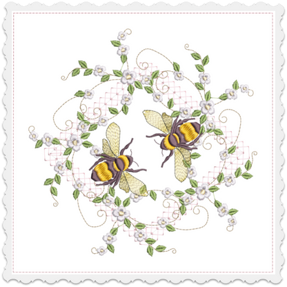 Good Tidings 8x8 Wall Hanging