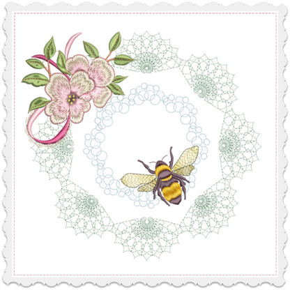 Good Tidings 5x5 Wall Hanging