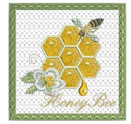 Honeybee Coaster Square