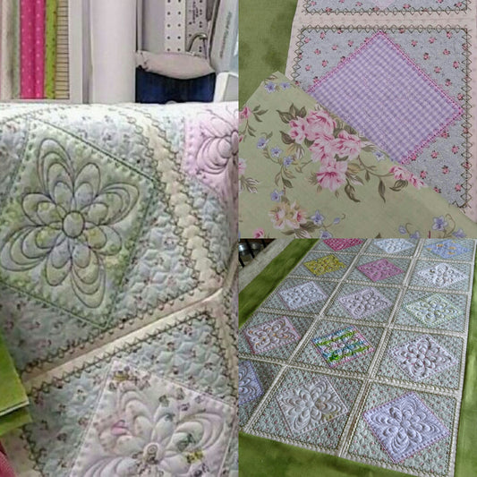 All Tucked In Crib Quilt 6X6