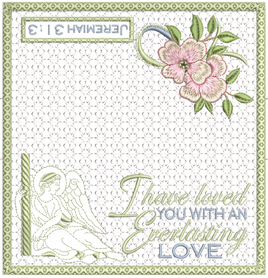I Have Loved You Checkbook Cover 8x8