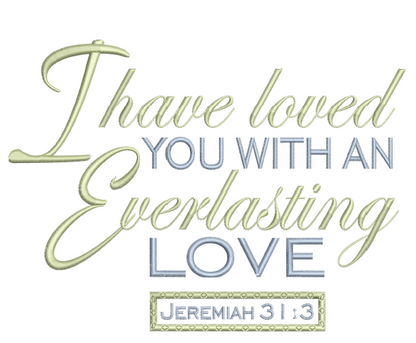 I Have Loved You Reading Pillow 6x6