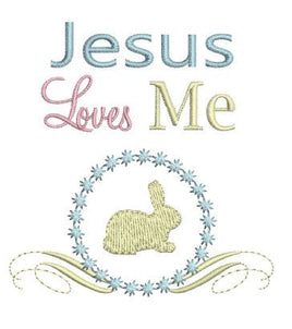 Jesus Loves Me Motif