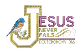 Jesus Never Fails 5x7