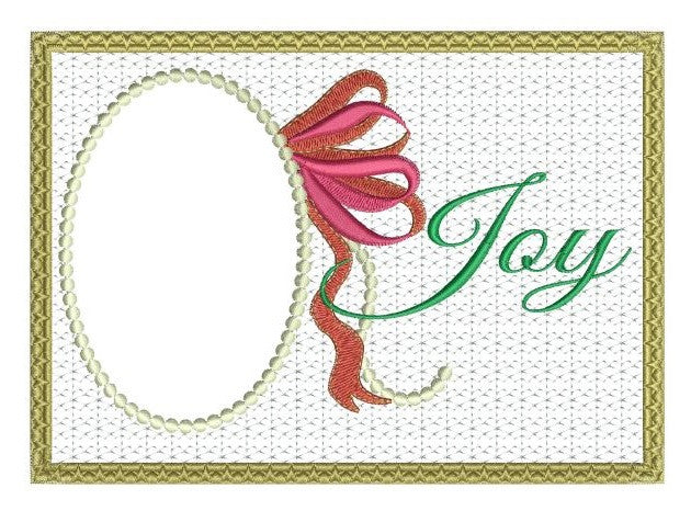 Joy At Christmas Greeting Card