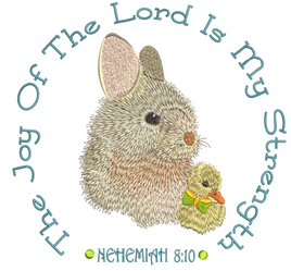 The Joy Of The Lord - Easter 5x7