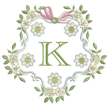 English Garden Alphabet 8x8