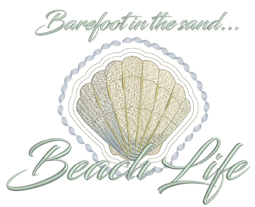 Life's A Beach 8x8