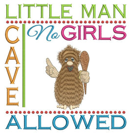 Little Man Cave 5x7