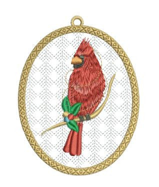 Christmas Cardinal Ornaments