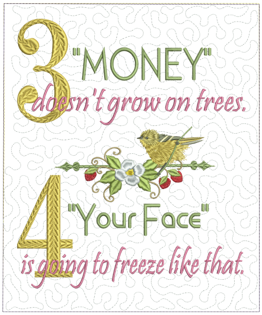 Mom Always Says 5x7