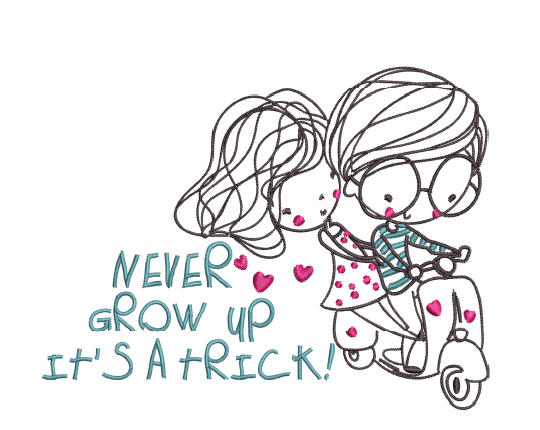 Never Grow Up - It's A Trick!