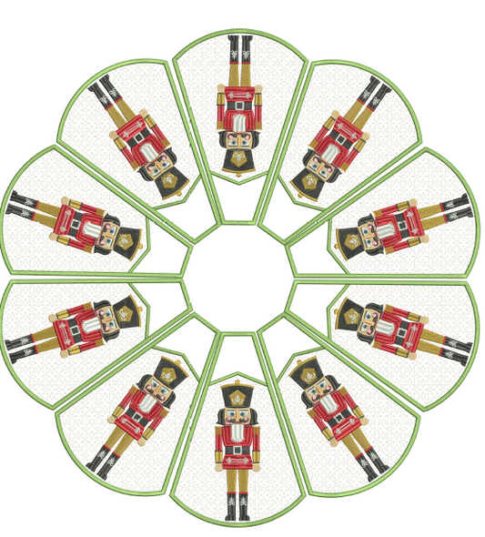 Nutcracker In-The-Hoop Tree Skirt 10x14