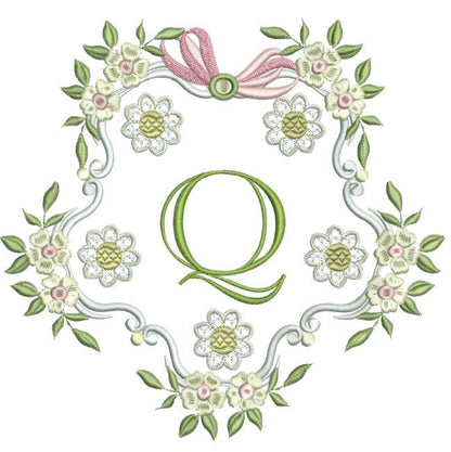 English Garden Alphabet 8x8