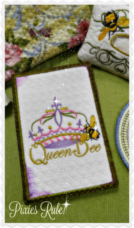Queen Bee Notepad 5x7