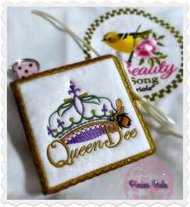 Queen Bee Sticky Notes Notepad Cover